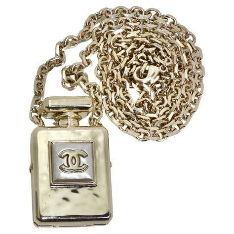 chanel perfume necklace price